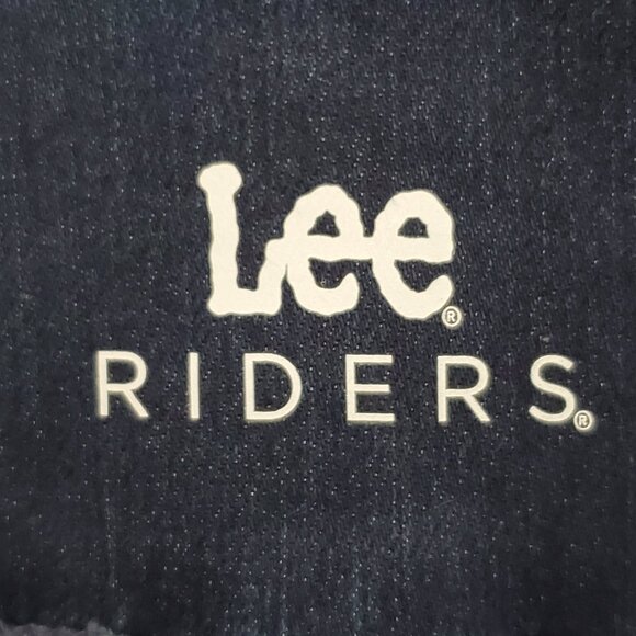Lee Riders Indigo Blue Pull-On Stretchy Boot Cut Jeans NEW NWT Size 12P - Picture 9 of 13